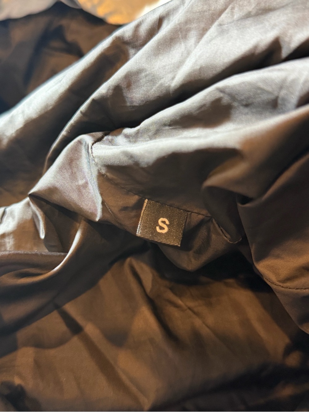Moncler Two-Tone Black and Silver Puffer Jacket - Picture 8 of 8